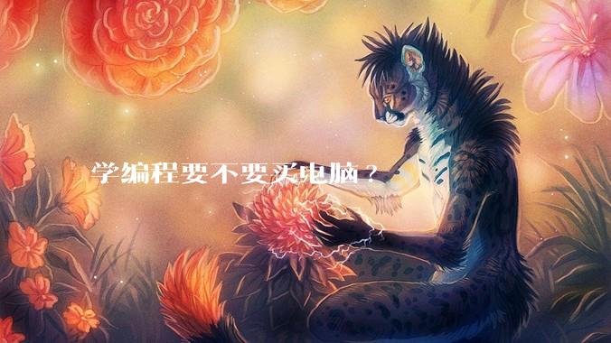 学编程要不要买电脑?